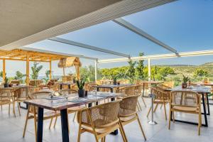 Balkon oz. terasa v nastanitvi Myzith Luxury Suites