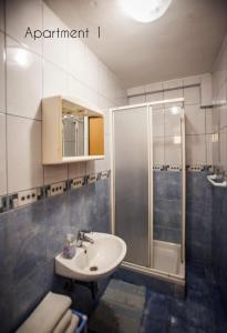 Kúpeľňa v ubytovaní Apartment Lopar 14804a