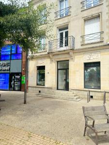 Bygningen som lejligheden ligger i