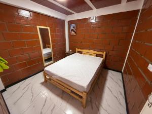 Postel nebo postele na pokoji v ubytování Apartamento Piso 2 Casa 5 Hotel Atlantis Libano