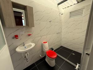 Koupelna v ubytování Apartamento Piso 2 Casa 5 Hotel Atlantis Libano