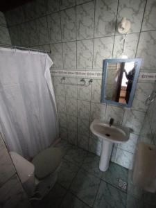 Koupelna v ubytování Arara suite