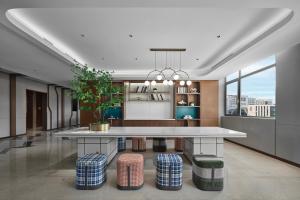 Posezení v ubytování Hilton Garden Inn Beijing Yizhuang