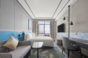 Posezení v ubytování Hilton Garden Inn Beijing Yizhuang
