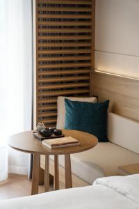 Postel nebo postele na pokoji v ubytování Maiyue Hotel-Xi`an Zhonggulou