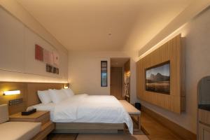 Postel nebo postele na pokoji v ubytování Maiyue Hotel-Xi`an Zhonggulou + 37 fotografií