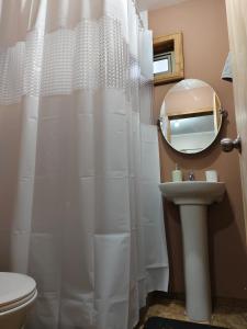 Koupelna v ubytování Departamentos Entre Lagos