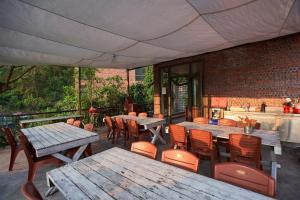 Ban công/sân hiên tại Homestay ECO MAY5 TRAVEL