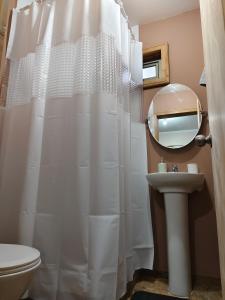 Koupelna v ubytování Departamentos Entre Lagos
