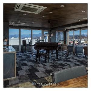 Posezení v ubytování Wat Hotel & Spa Hida Takayama