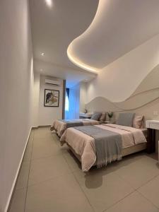Ένα ή περισσότερα κρεβάτια σε δωμάτιο στο Wonder fragrance villa