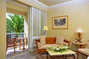 Гостиная зона в The Residence Mauritius