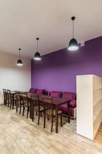 Posezení v ubytování Gar'is Hostel Lviv
