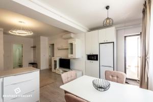 Η κουζίνα ή μικρή κουζίνα στο Ivory Concept Apartment 18