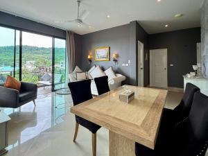 Гостиная зона в Klong Muang Beach Apartment