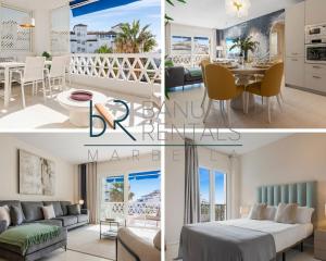 Posezení v ubytování Espacioso y encantador apartamento en las gaviotas
