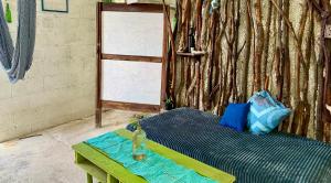 Posezení v ubytování Casa Kuma