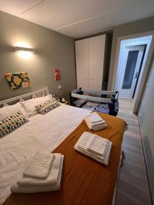 Ένα ή περισσότερα κρεβάτια σε δωμάτιο στο La casa di Lupetto