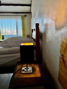 Voodi või voodid majutusasutuse Art Hotel Sevan toas