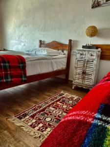 Voodi või voodid majutusasutuse Art Hotel Sevan toas