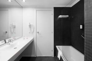 Kúpeľňa v ubytovaní Hotel Alimara