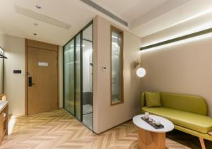 Area soggiorno di Xiamen Airport SM City Plaza Yunrui Hotel
