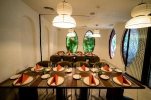 Restaurace v ubytování Me Saigon Boutique Hotel