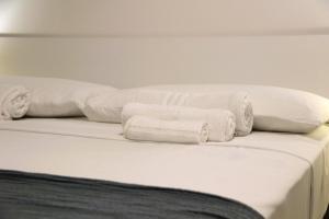 Postel nebo postele na pokoji v ubytování Suite Turati