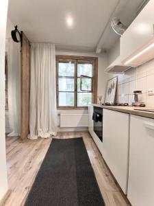 Kuchyň nebo kuchyňský kout v ubytování Lovely 1-bedroom apartment in the heart of Tallinn