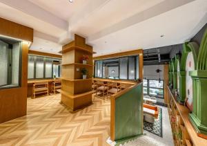 Area soggiorno di Xiamen Airport SM City Plaza Yunrui Hotel