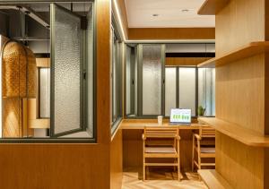 TV o dispositivi per l'intrattenimento presso Xiamen Airport SM City Plaza Yunrui Hotel