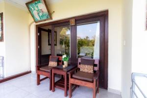 Balkón nebo terasa v ubytování Doni House & Villas