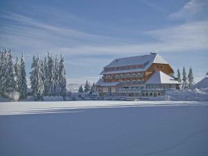 Berghotel Mummelsee v zimě