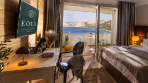 Nespecifikovaný výhled na hory nebo výhled na hory při pohledu z bed and breakfast