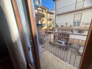 a view of a balcony from a door at Marnabianca Apartment in Realmonte