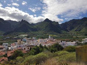 a view of a village in the mountains at CHC - Apartamento Los Silos Tulipanes 1 in Los Silos