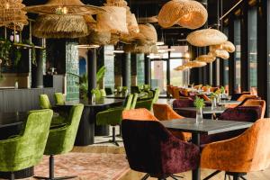 Rioca Frankfurt Posto 7的休息区
