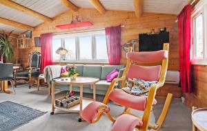 Χώρος καθιστικού στο 3 Bedroom Stunning Home In Slagelse