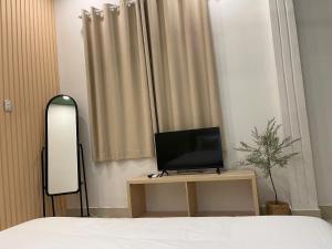 TV a/nebo společenská místnost v ubytování Ann Home