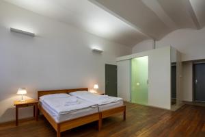 Vuode tai vuoteita majoituspaikassa Zámecký Hotel Litomyšl