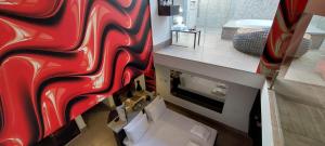 Posezení v ubytování Mint Motel