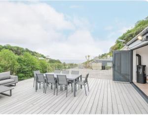 Μπαλκόνι ή βεράντα στο Newly Refurbished Beach Lodge