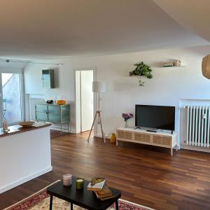 TV a/nebo společenská místnost v ubytování Venice Rooms