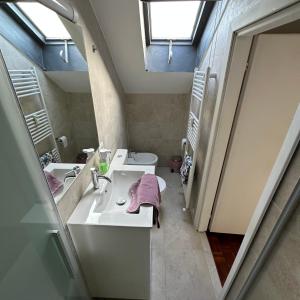 Koupelna v ubytování Venice Rooms