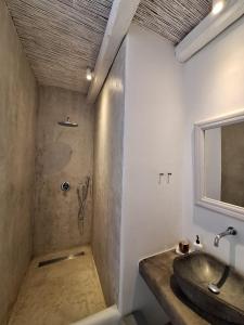 Kúpeľňa v ubytovaní Villa Nissos