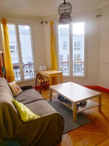 Posezení v ubytování Un petit coin de soleil chez l'habitant