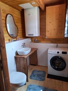 Ένα μπάνιο στο Chalet Siebenschläfer