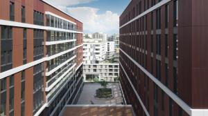 Budova, kde se apartmán nachází