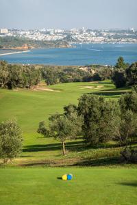a golf course with two balls on the grass at Palmares Signature Apartments in Lagos