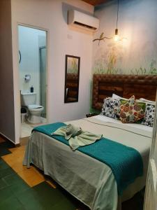 Un pat sau paturi într-o cameră la Hotel Boutique Stay La 10
